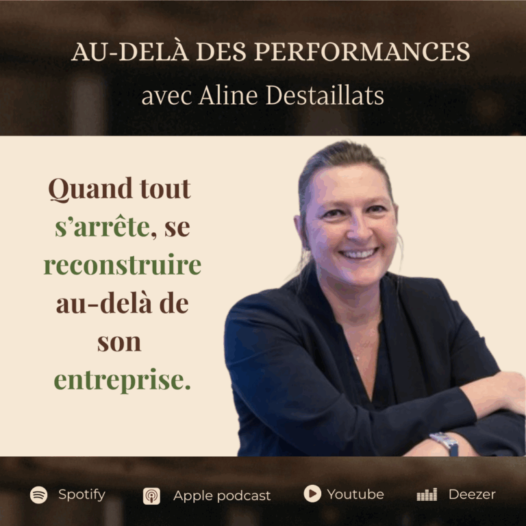 Aline Destaillats, invitée du podcast Au-delà des performances